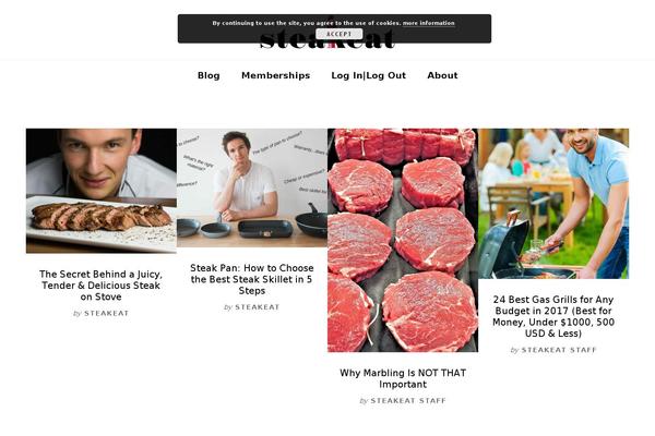 GeneratePress theme site design template sample