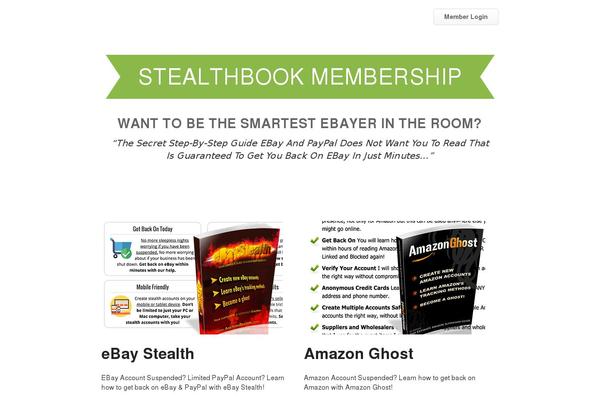stealthbook.com site used Responsive-childtheme-pro-child-theme