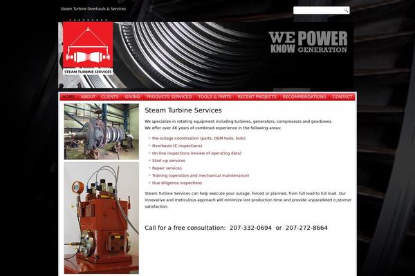 steamturbineservices.com site used Manufaktursolutions