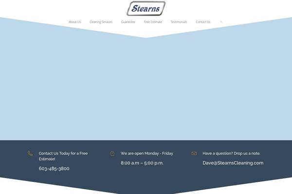 stearnscleaning.com site used Stearns