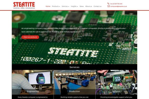 steatite-embedded.co.uk site used Steatite