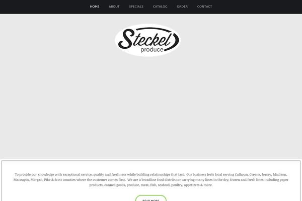 Pro-lunchbox theme site design template sample