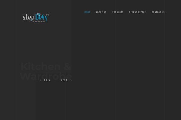 Goarch theme site design template sample
