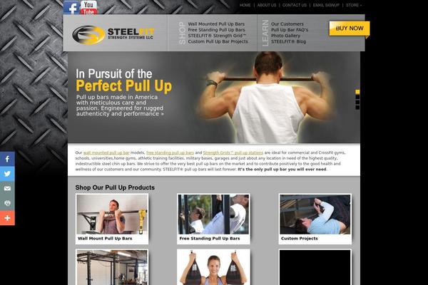 Steelfit theme websites examples