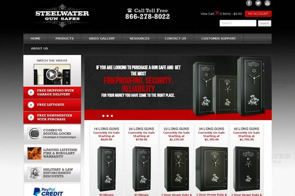 steelwatergunsafes.com site used Steel-water-gunsafes