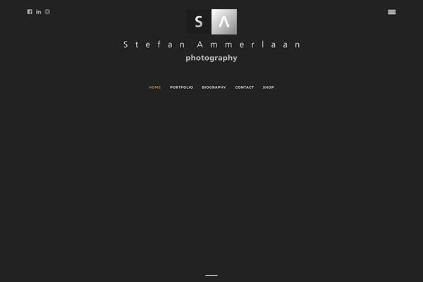 Photography theme site design template sample