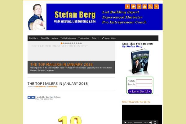 KadenceWP theme site design template sample