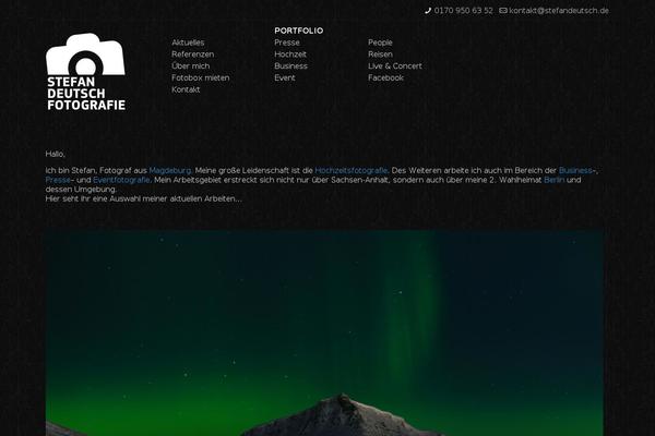 BeTheme Child theme site design template sample