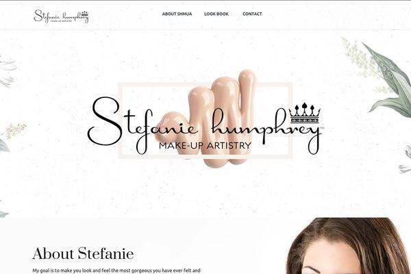 stefaniehumphrey.com site used Sana