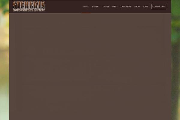 Enfold theme site design template sample