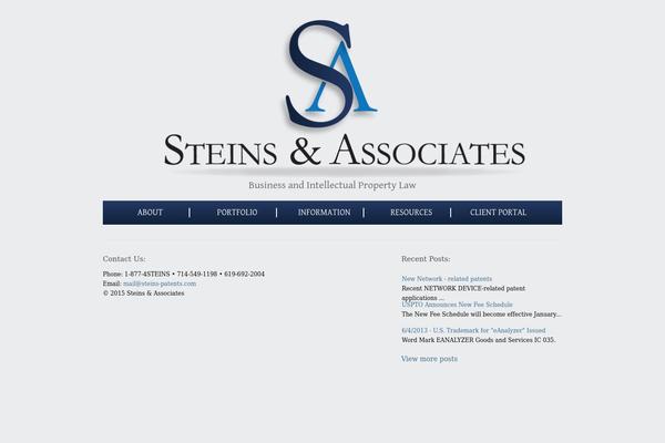 steins WordPress theme, websites list used steins theme steins theme websites examples