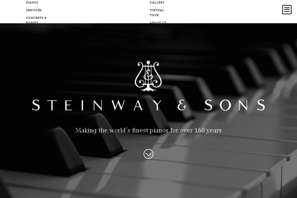 steinway.co.uk site used Steinway