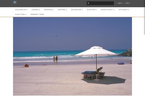 Traveler theme site design template sample