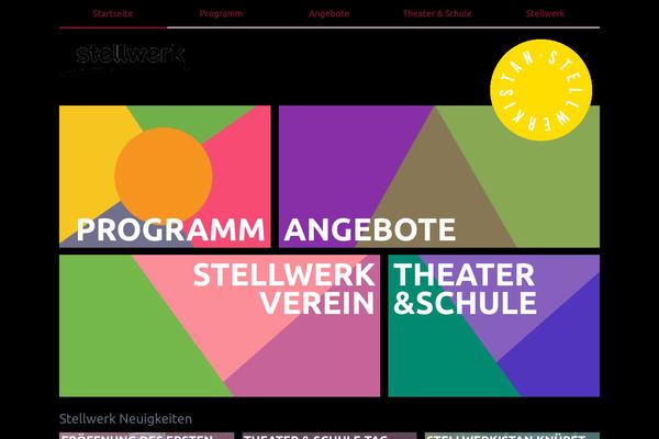 stellwerk theme websites examples