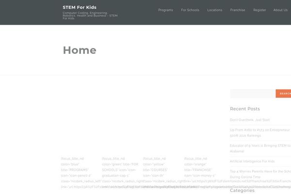 Babykids theme site design template sample