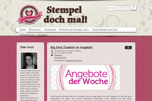 Site using Stempeldochmal-bloghelfer plugin