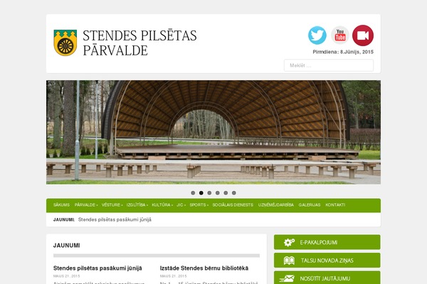 stende.lv site used Talsi