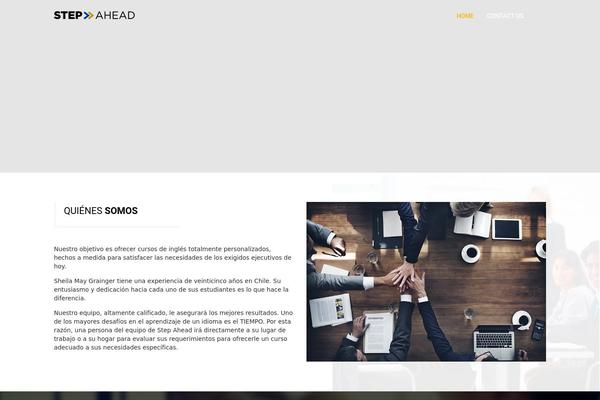 Accountant theme site design template sample