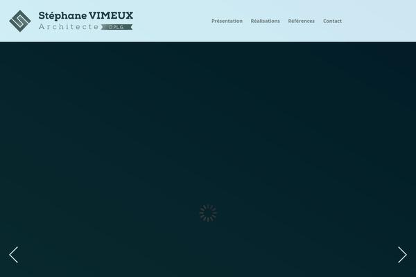 The7 Child theme site design template sample