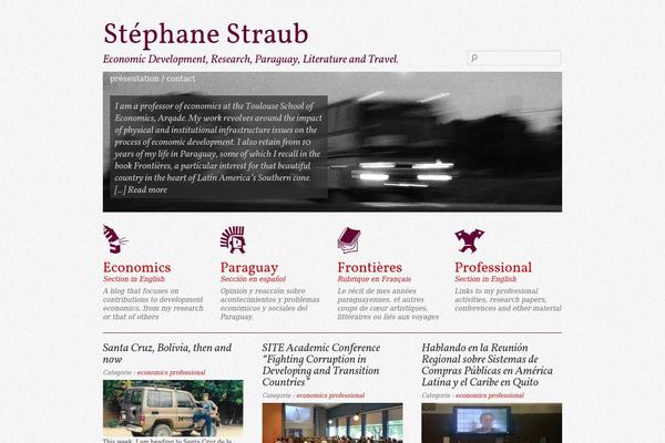 stephanestraub.com site used Wp-straub