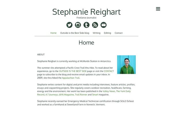 stephaniereighart.com site used Decode