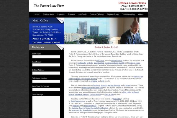 stephenfosterlaw.com site used Fosterlawcenter