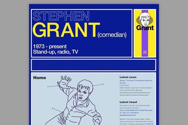 stephengrant.com site used Stephengrant2016