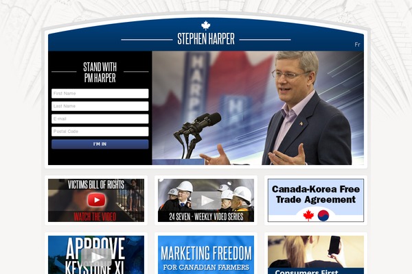 conservative2015 theme websites examples