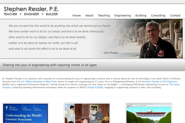 stephenjressler.com site used Divi-child-theme