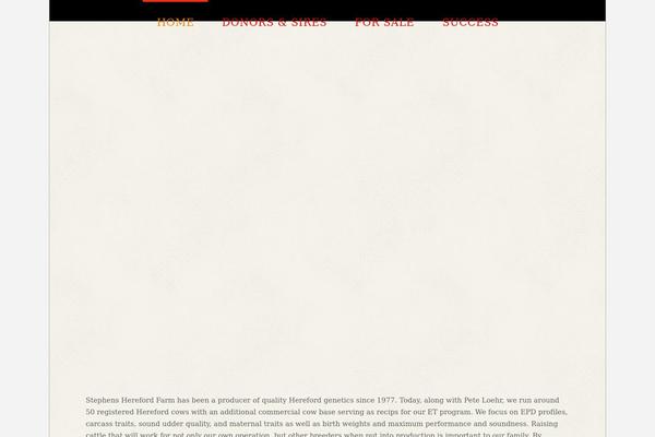 X Child theme site design template sample