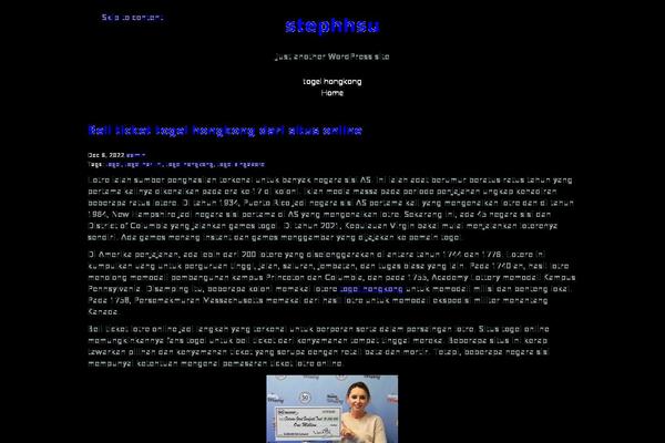 stephhsu.com site used Skltn