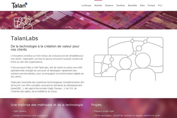 Avada5 theme site design template sample