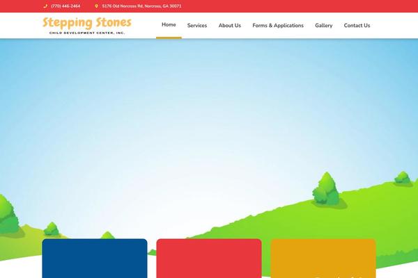 Abctots theme site design template sample