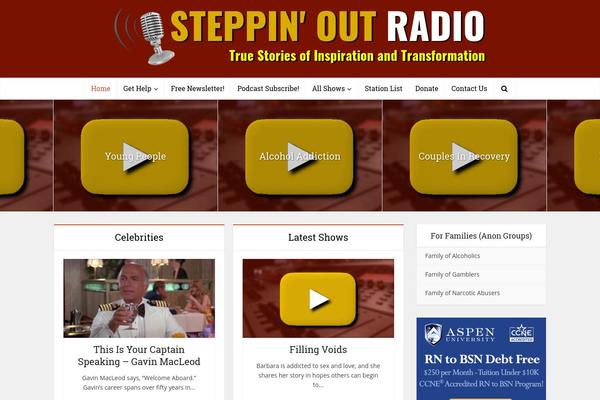 steppinoutradio.com site used Voice