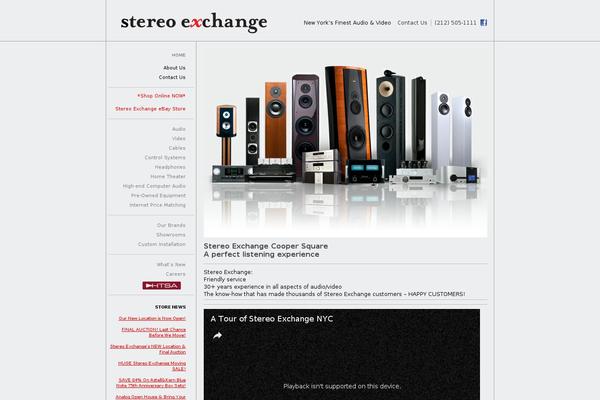 stereoexchange.com site used Divi_child