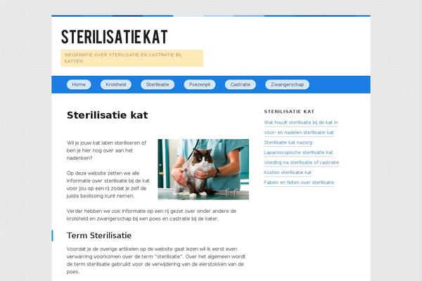 sterilisatiekat.com site used Chronicl