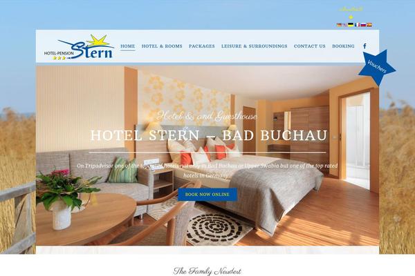 Bridge Child theme site design template sample