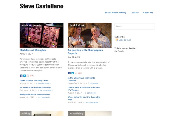 stevecastellano.com site used Max-magazine-child