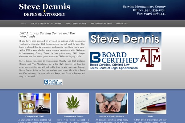 stevedennislawyer.com site used Stevedennislawyer