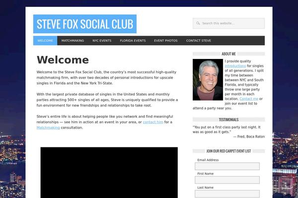 stevefoxsocial.com site used Divi Child
