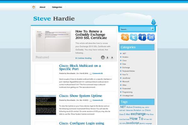 Primer theme site design template sample