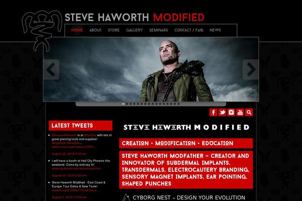 stevehaworth.com site used Stevehaworth