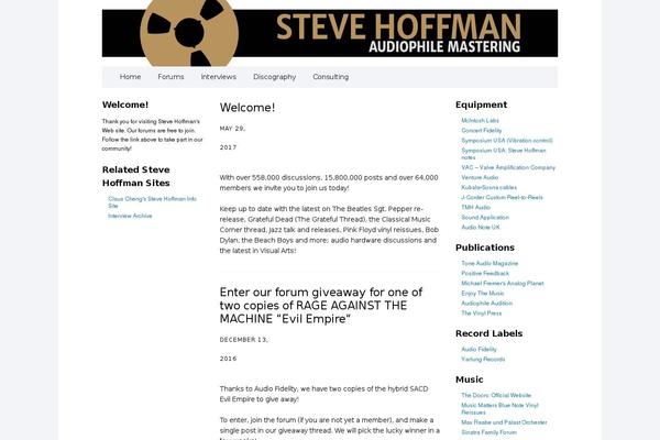 stevehoffman.tv site used Make-shtv