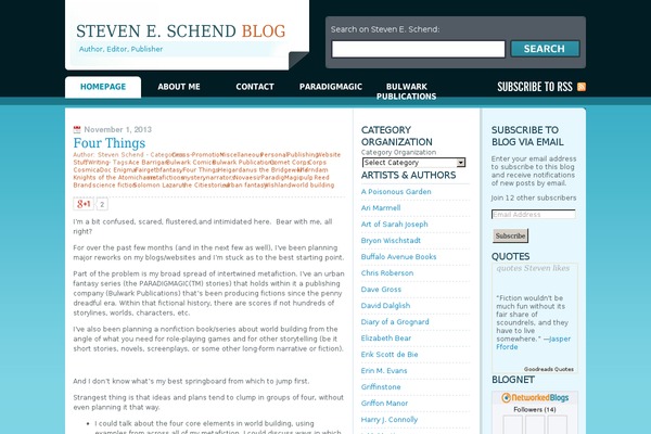 steveneschend.com site used Simple-writer
