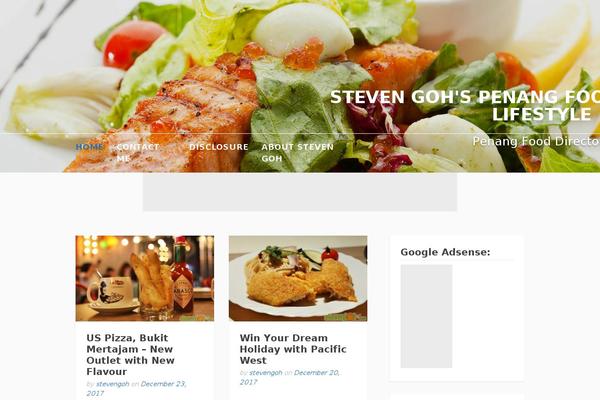 stevengoh.com site used Fooding