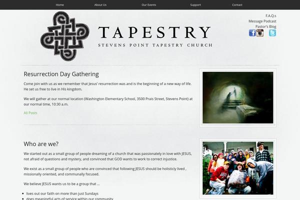 stevenspointtapestry.org site used Maranatha