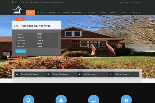 Realhomes Theme theme site design template sample