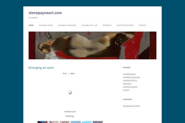 stevepayneart.com site used Artwork-lite