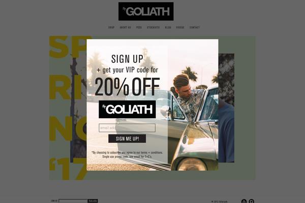 stgoliath.com site used Stgoliath-child