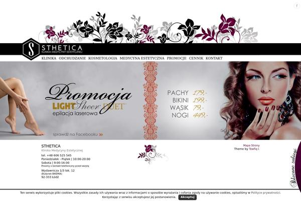 Kallyas theme site design template sample